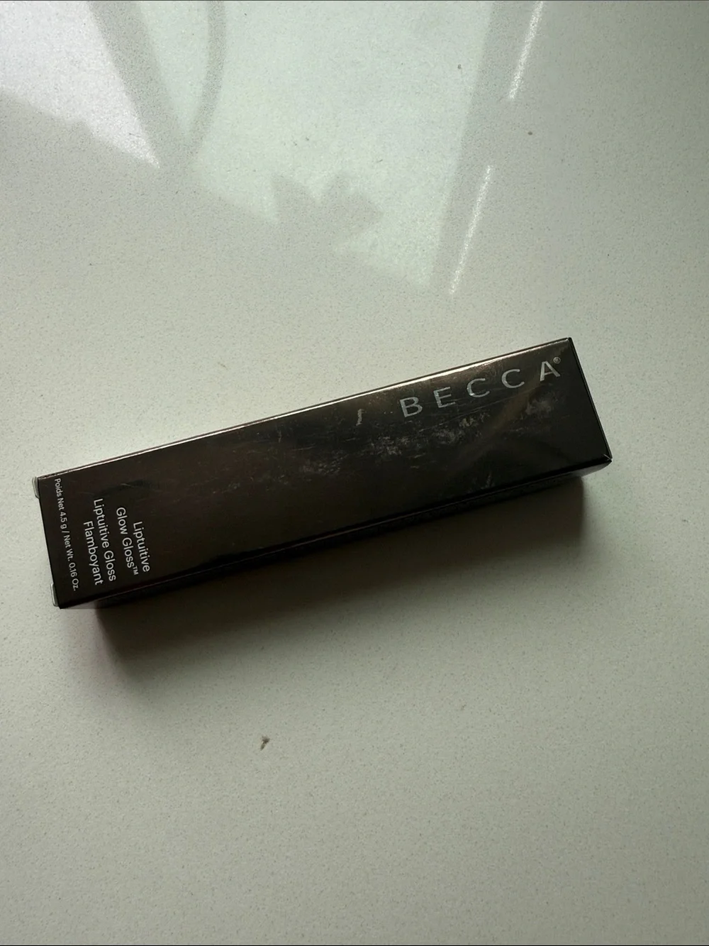 ✨NEW IN BOX BECCA Lip Luminous Glow Gloss in Flamboyant